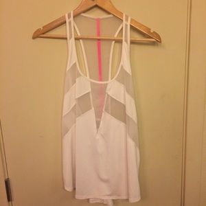 lululemon luxtreme and mesh tank