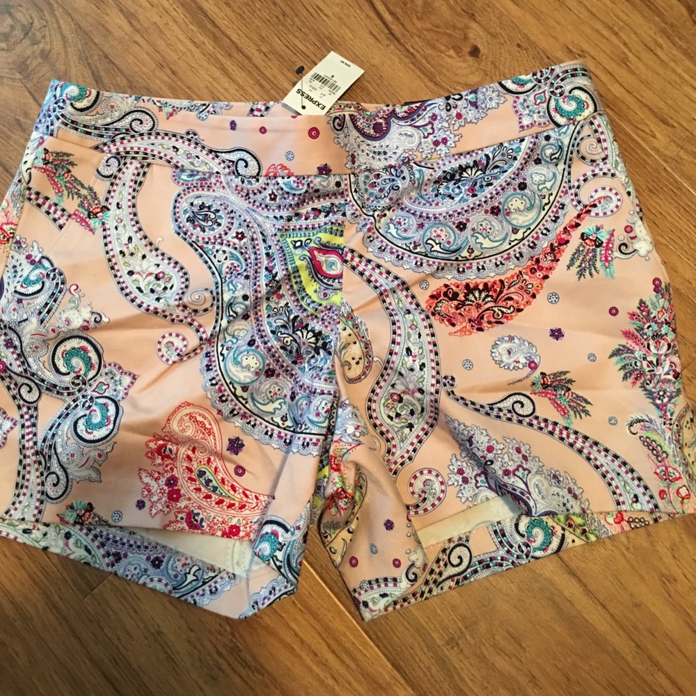 Express Floral Shorts