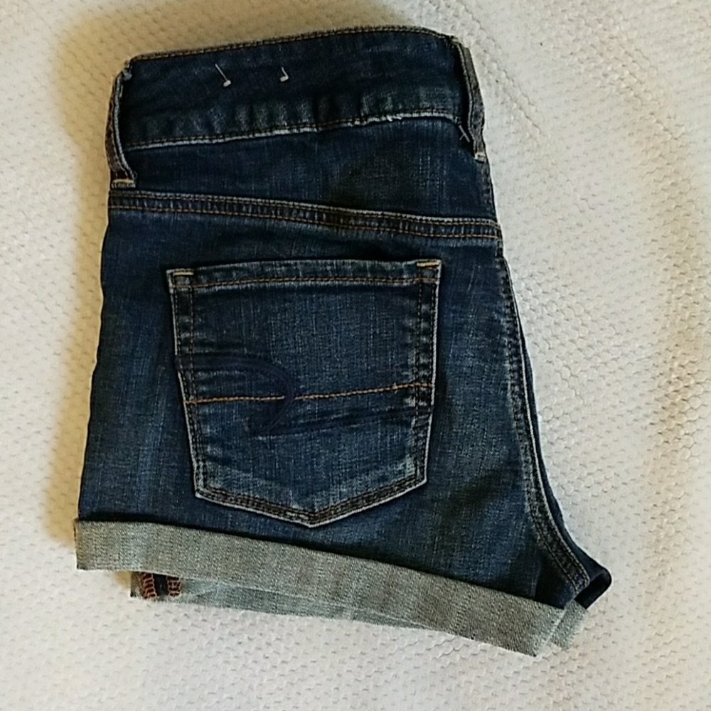 American Eagle Stretch Short Shorts Sz 4