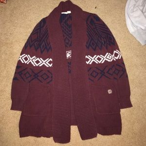 Cardigan thick enough to keep you warm!