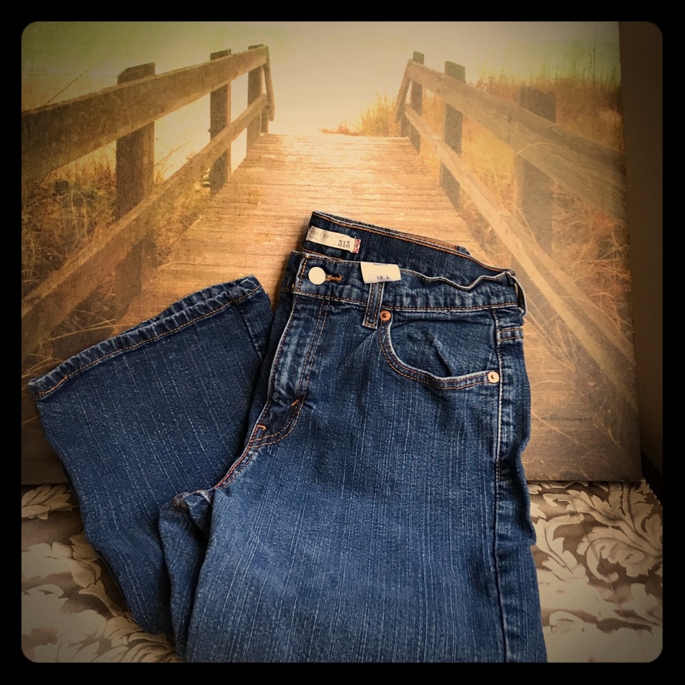 🐴 LEVI’S 515 BOOTCUT JEANS SIZE: 10 LONG 🐴