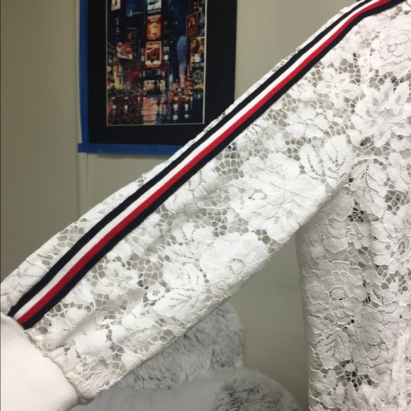 HALF OFF🔥NWOT Designer Lace Jacket - Picture 3 of 6