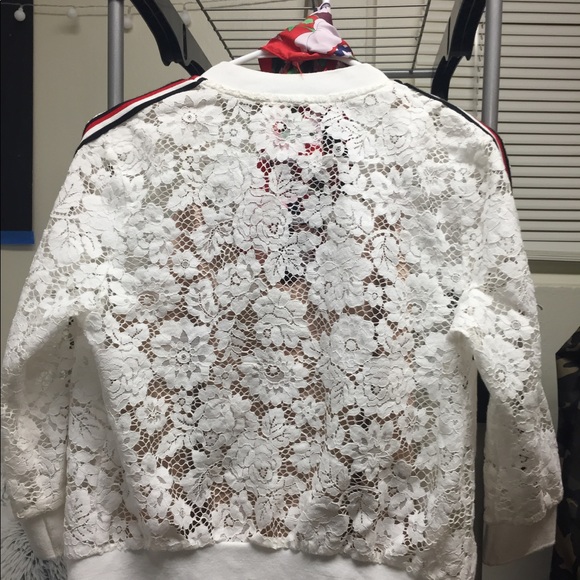HALF OFF🔥NWOT Designer Lace Jacket - Picture 5 of 6