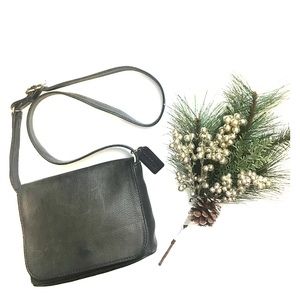 COACH Vintage Sonoma Black Leather Crossbody