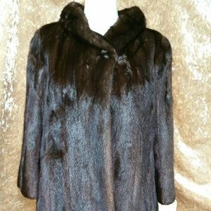 Excellent Vintage Mink Ranch 3/4 length jacket