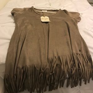 Soft fun velvet tee