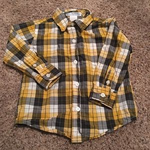 Janie and Jack Boys Long Sleeve Shirt - 12-18 mo