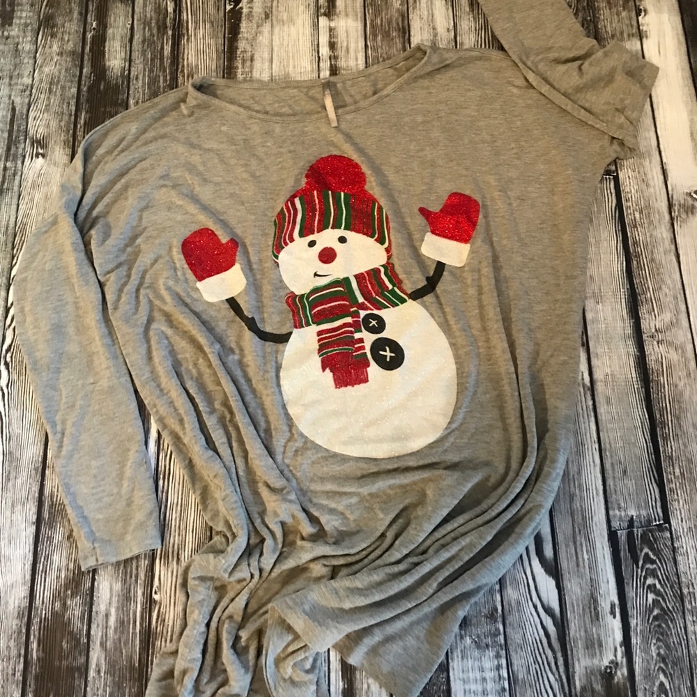 EUC Snowman Tunic