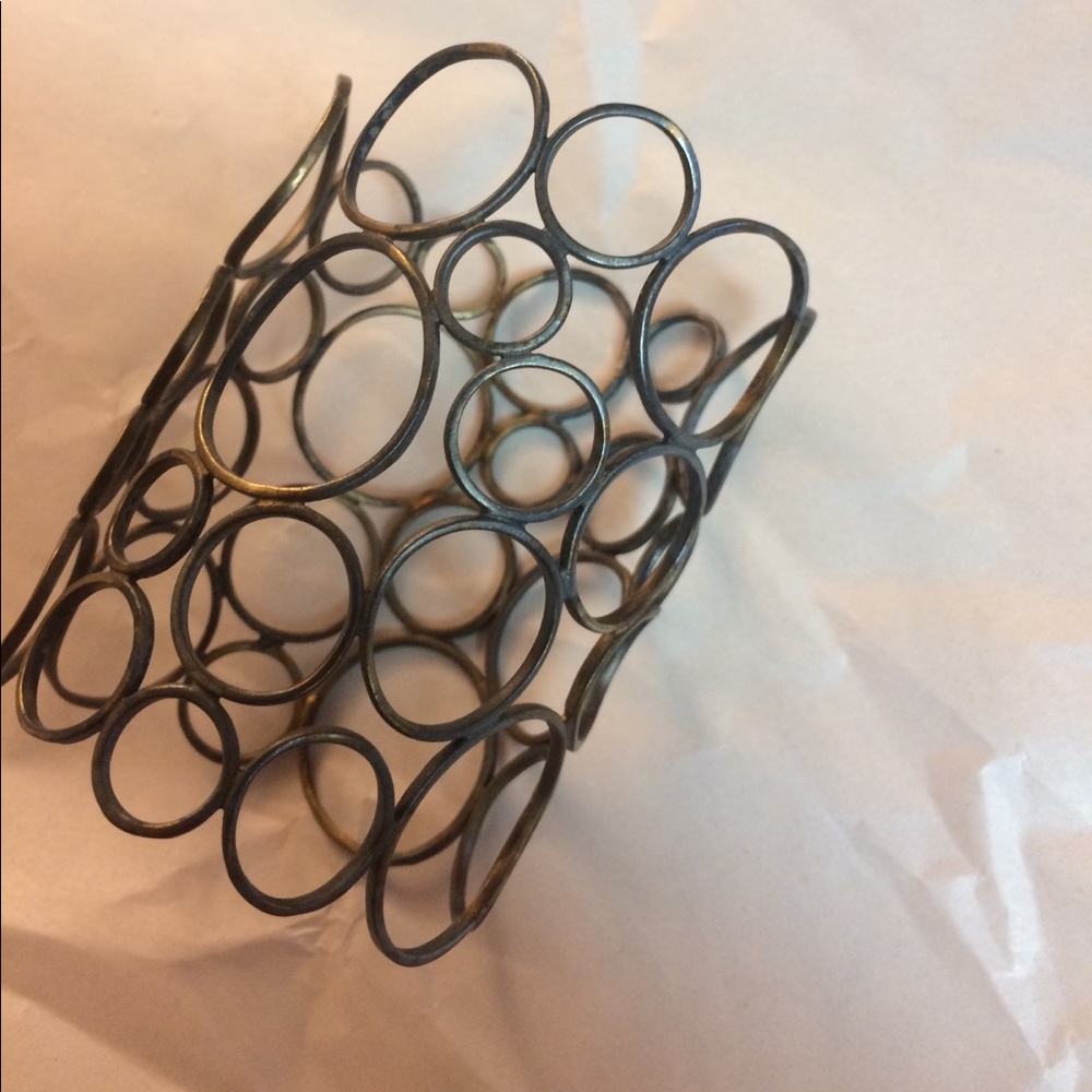 Stella and dot brass loop bracelet