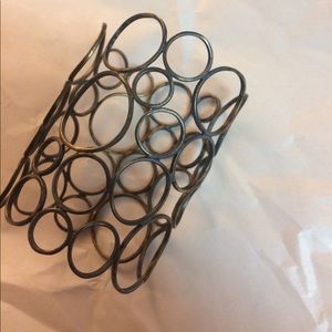 Stella and dot brass loop bracelet