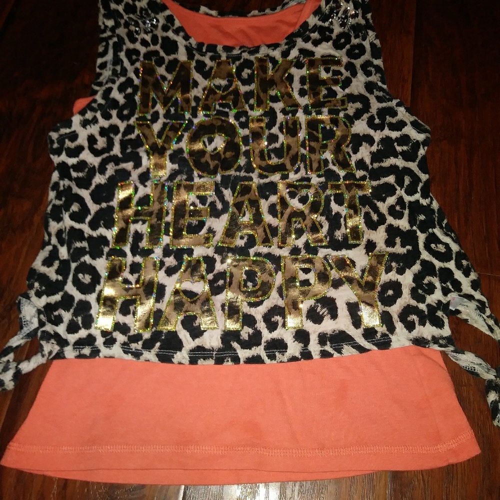 Justice Layered Tank Top