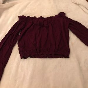 Off shoulder top
