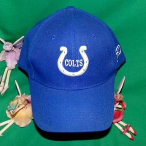 Indianapolis Colts Embroidered Baseball Cap Wool
