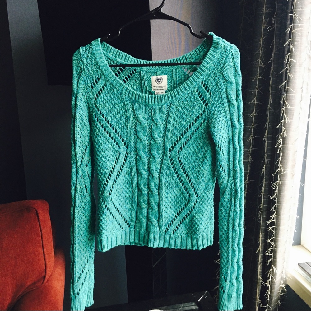 Turquoise Sweater