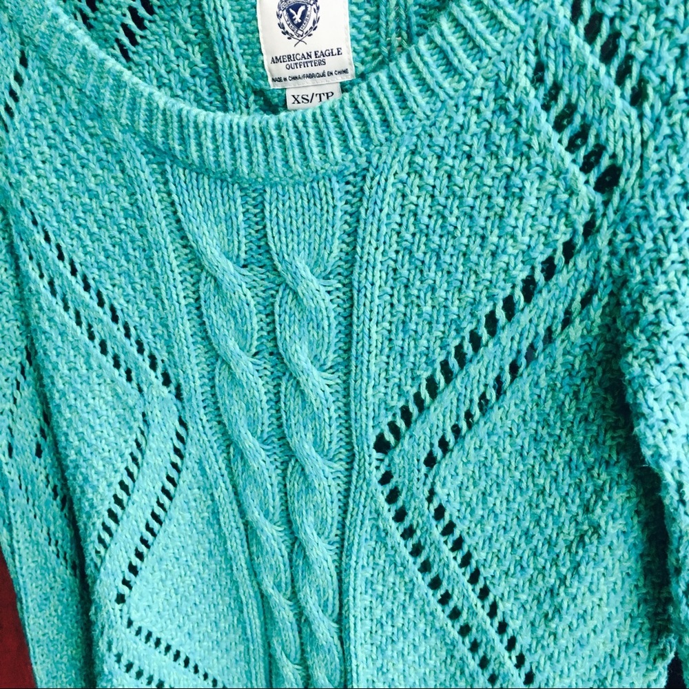 Turquoise Sweater - Picture 2 of 2