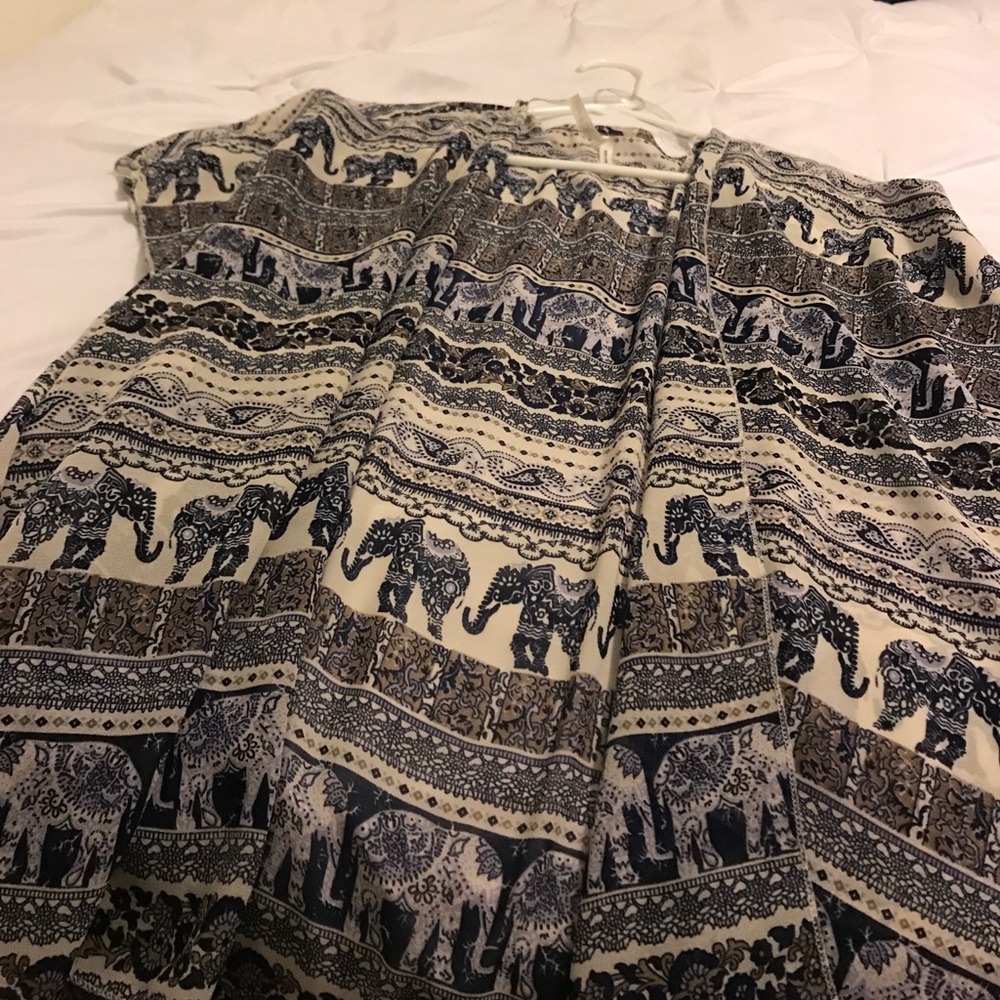 Fun Patterned Kimono