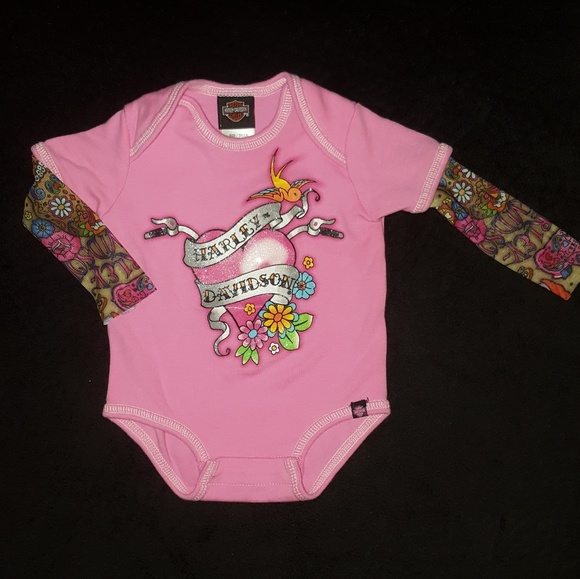 harley davidson onesie