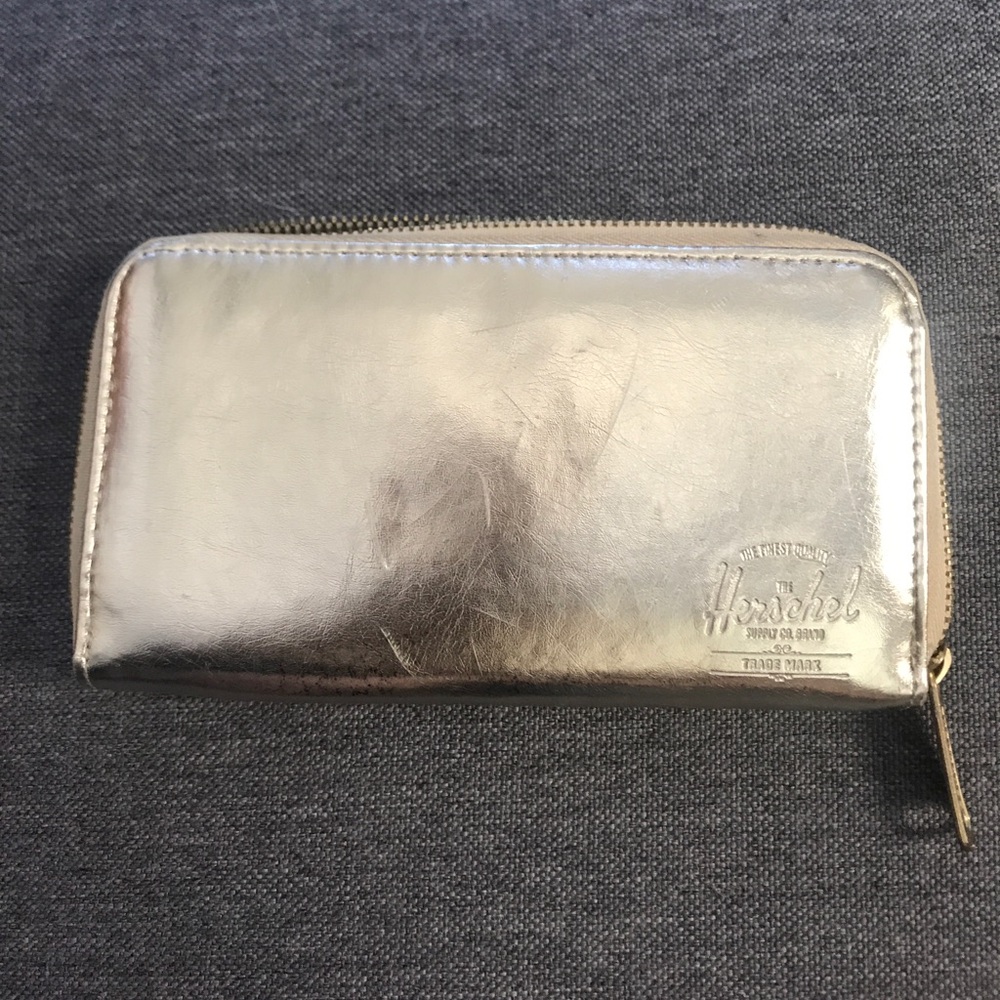 Herschel gold Wallet