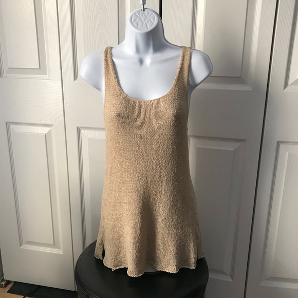 h&m knit tank top
