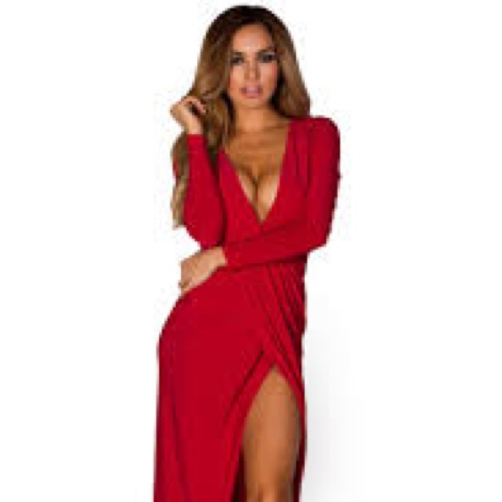 Beautiful red dress