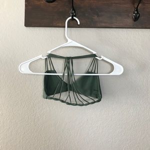 Mikoh olive green Banyans bikini NWOT