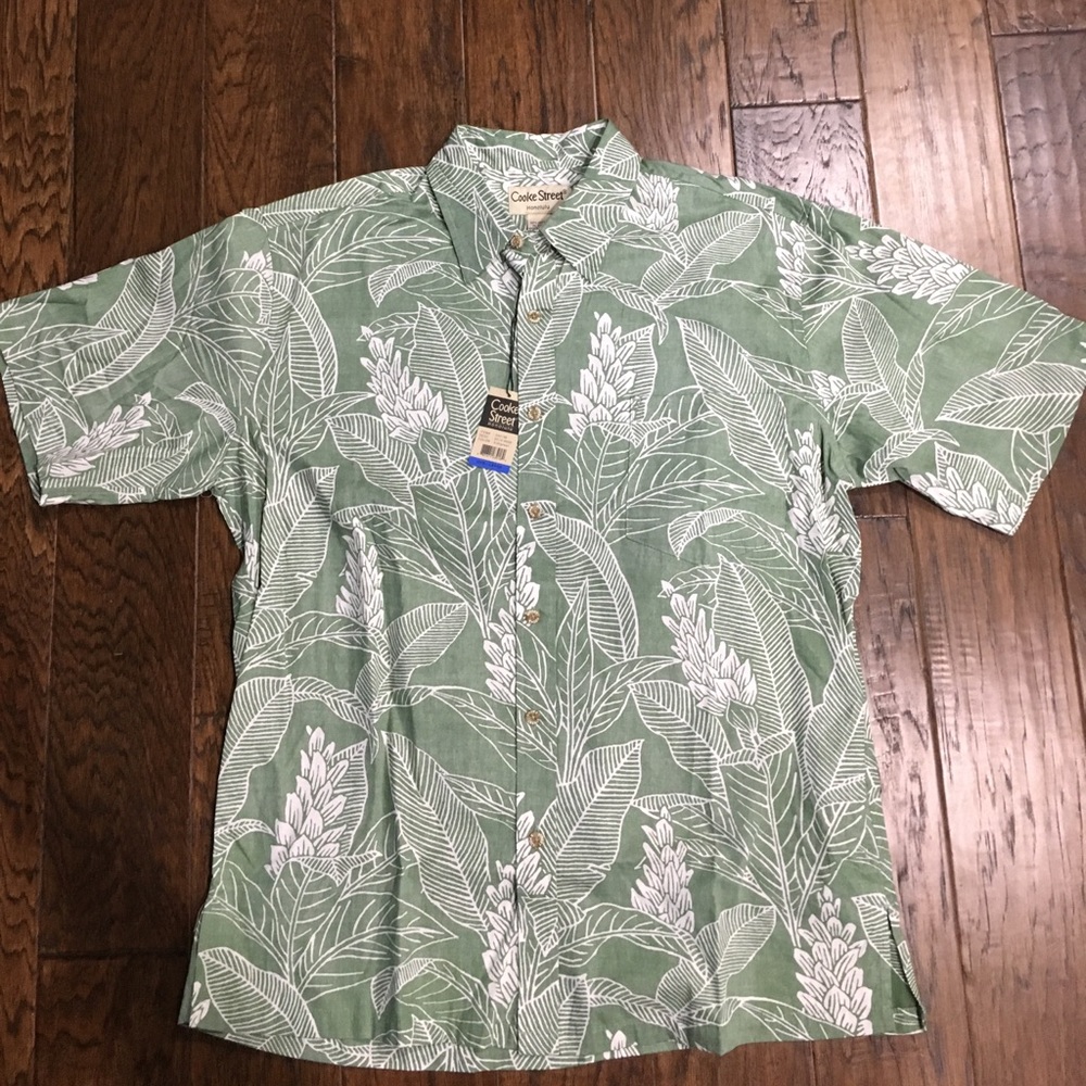 Cooke street Hawaiian floral shirt aloha