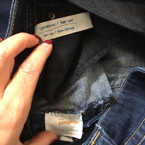 Hudson Signature Boot Cut Jeans - Picture 4 of 8