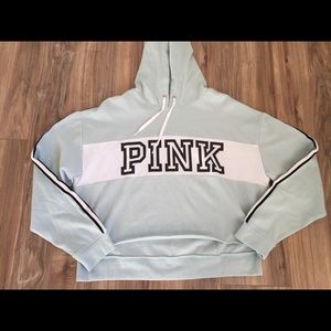 Vs pink crop sweater