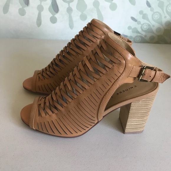 {Chinese Laundry}Tory Tan Leather Slingbacks - Picture 3 of 6