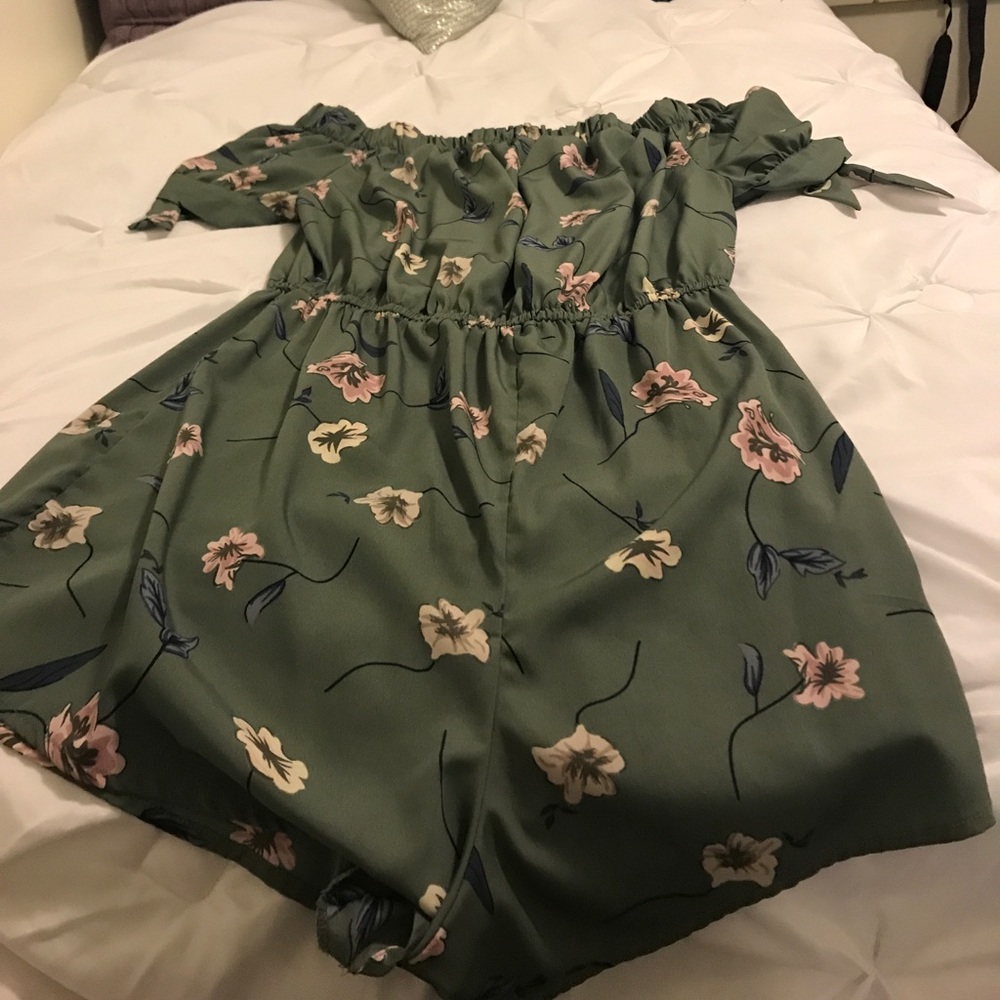 Off the shoulder romper