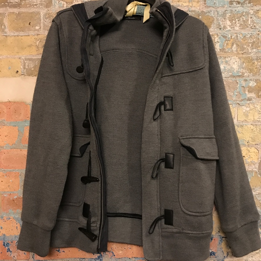 Zara Man sport classic toggle coat