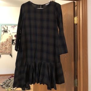 Free people flannel dress