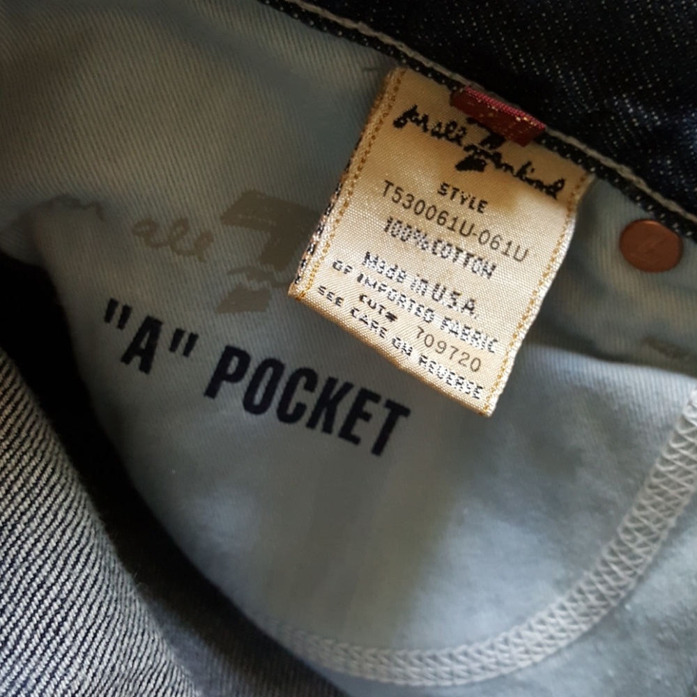 🆕7 For All Mankind 'A Pocket Jeans sz 29X29 - Picture 5 of 8