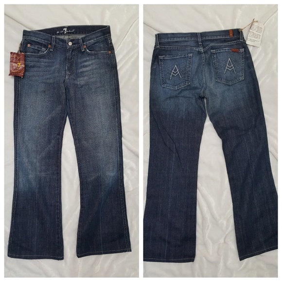 🆕7 For All Mankind 'A Pocket Jeans sz 29X29 - Picture 2 of 8
