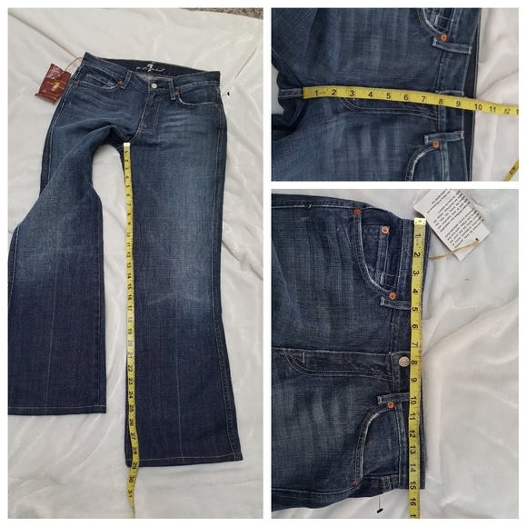 🆕7 For All Mankind 'A Pocket Jeans sz 29X29 - Picture 3 of 8
