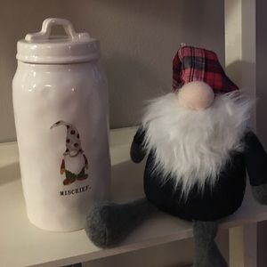 Brand new Rae Dunn Christmas canister