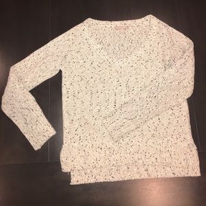 Banana Republic Wool Blend Salt & Pepper Sweater