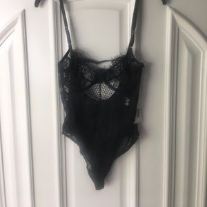 Crystal Ball Lace Body Suit