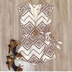 Adorable skort romper