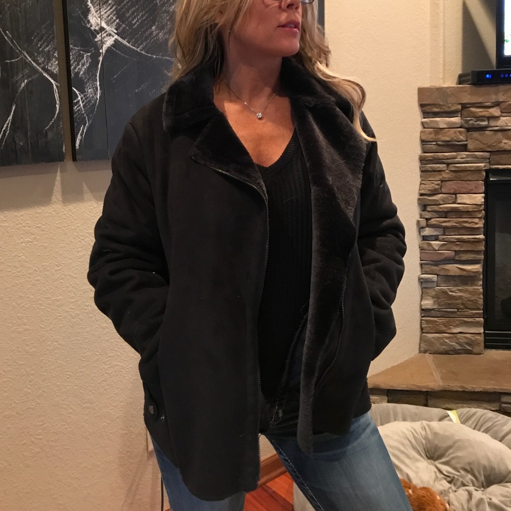 NWT Large black jacket!