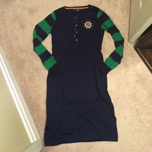 RALPH LAUREN RL P CLUB DRESS. 100% cotton
