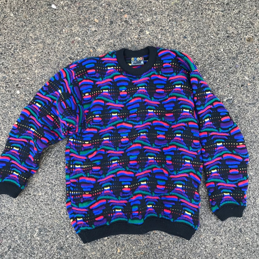 Vintage Original COOGI sweater hip hop