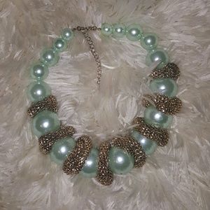 Pearl Mint Necklace Set