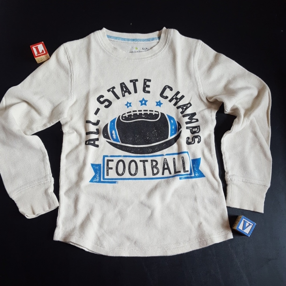 🆕️Boys LS Thermal Graphic Tee NWOT