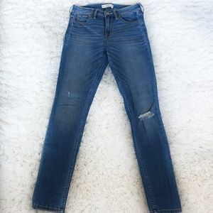 Abercrombie & Fitch High Rise Super Skinny Jeans