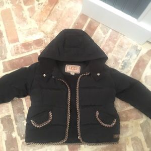 $ CUT TODAY ONLY!! UGG Toddlers Puffer Jacket. 5T