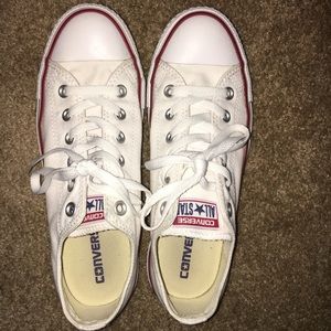 UPDATED!! White Converse