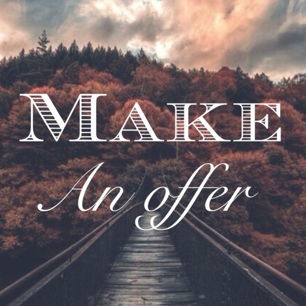 All reasonable offers accepted!