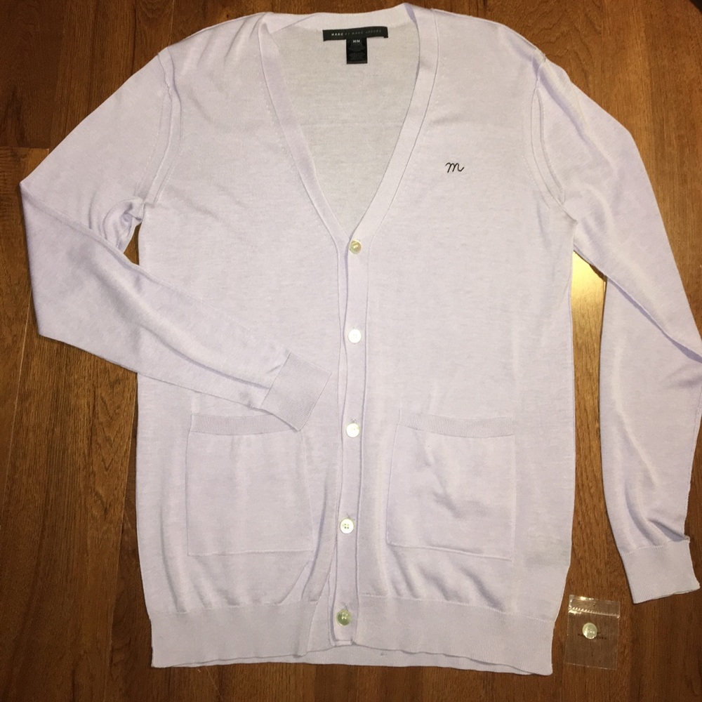 Light Purple Marc by Marc Jacobs Cardigan