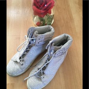 Coach glitter sneakers